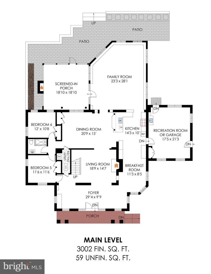 2850 ROSEMARY LN, FALLS CHURCH, Virginia 22042, 6 Bedrooms Bedrooms, ,4 BathroomsBathrooms,Residential,For sale,2850 ROSEMARY LN,VAFX2234690 MLS # VAFX2234690