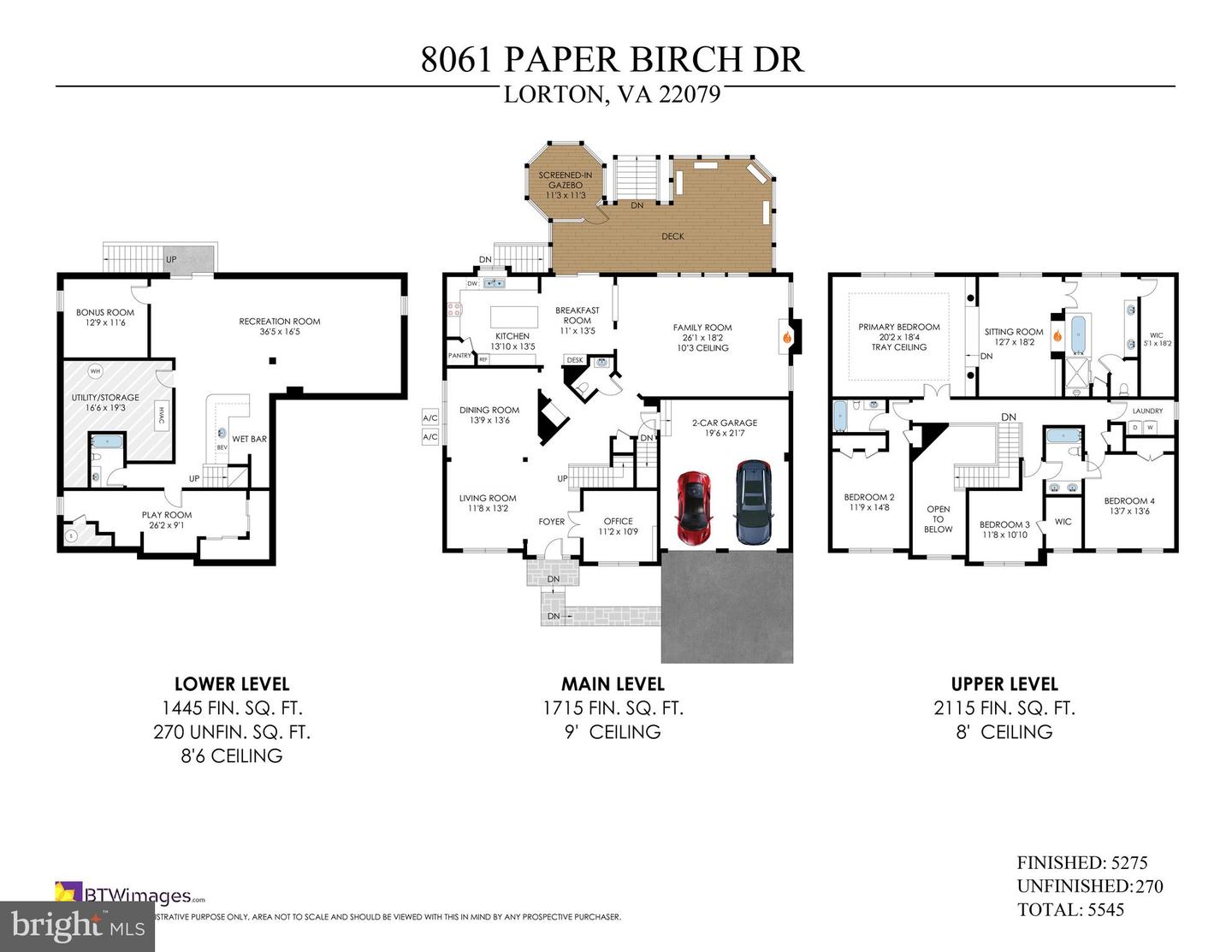 8061 PAPER BIRCH DR, LORTON, Virginia 22079, 4 Bedrooms Bedrooms, ,4 BathroomsBathrooms,Residential,For sale,8061 PAPER BIRCH DR,VAFX2246900 MLS # VAFX2246900