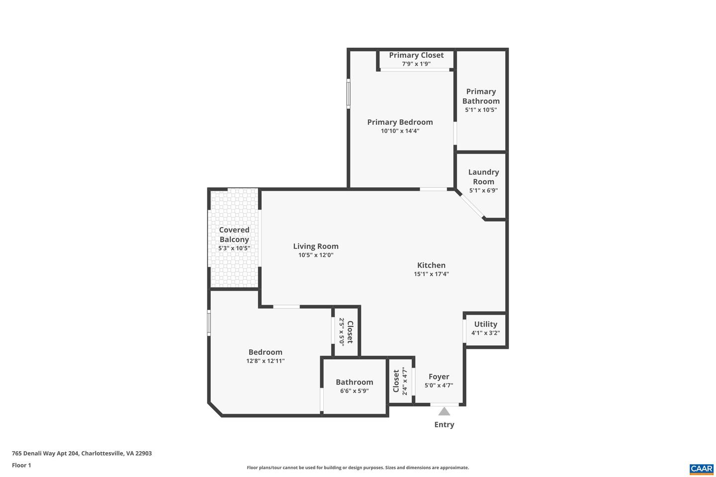 765 DENALI WAY #204, CHARLOTTESVILLE, Virginia 22903, 2 Bedrooms Bedrooms, ,1 BathroomBathrooms,Residential,For sale,765 DENALI WAY #204,665862 MLS # 665862