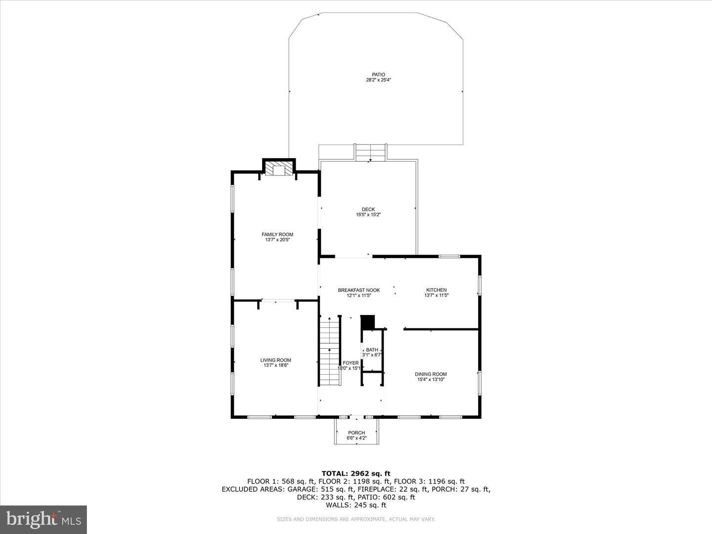 1904 BELLE HAVEN RD, ALEXANDRIA, Virginia 22307, 4 Bedrooms Bedrooms, ,3 BathroomsBathrooms,Residential,For sale,1904 BELLE HAVEN RD,VAFX2251040 MLS # VAFX2251040
