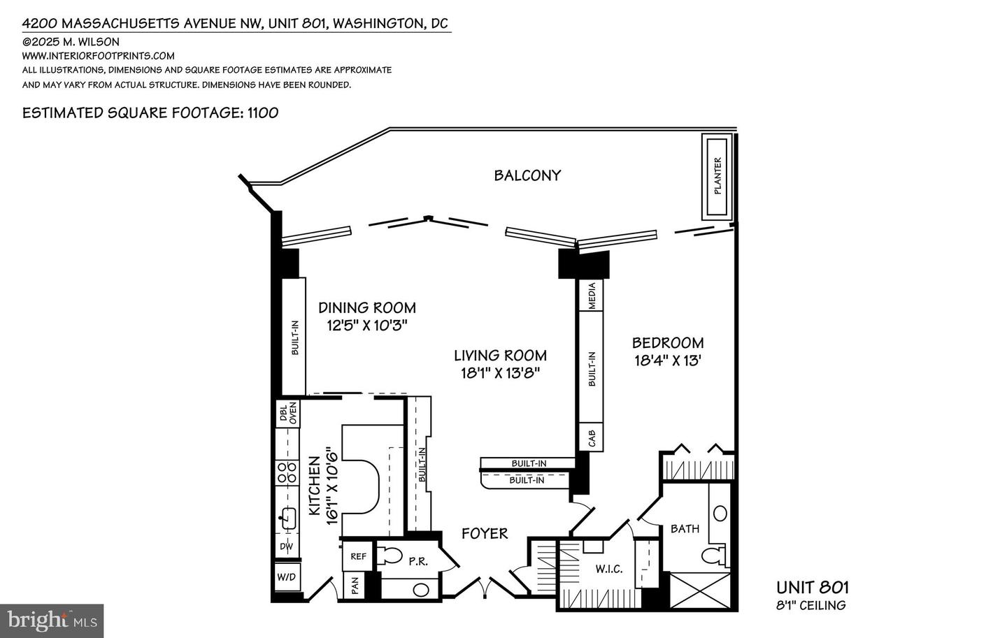 4200 MASSACHUSETTS AVE NW #801, WASHINGTON, District Of Columbia 20016, 1 Bedroom Bedrooms, ,1 BathroomBathrooms,Residential,For sale,4200 MASSACHUSETTS AVE NW #801,DCDC2186258 MLS # DCDC2186258