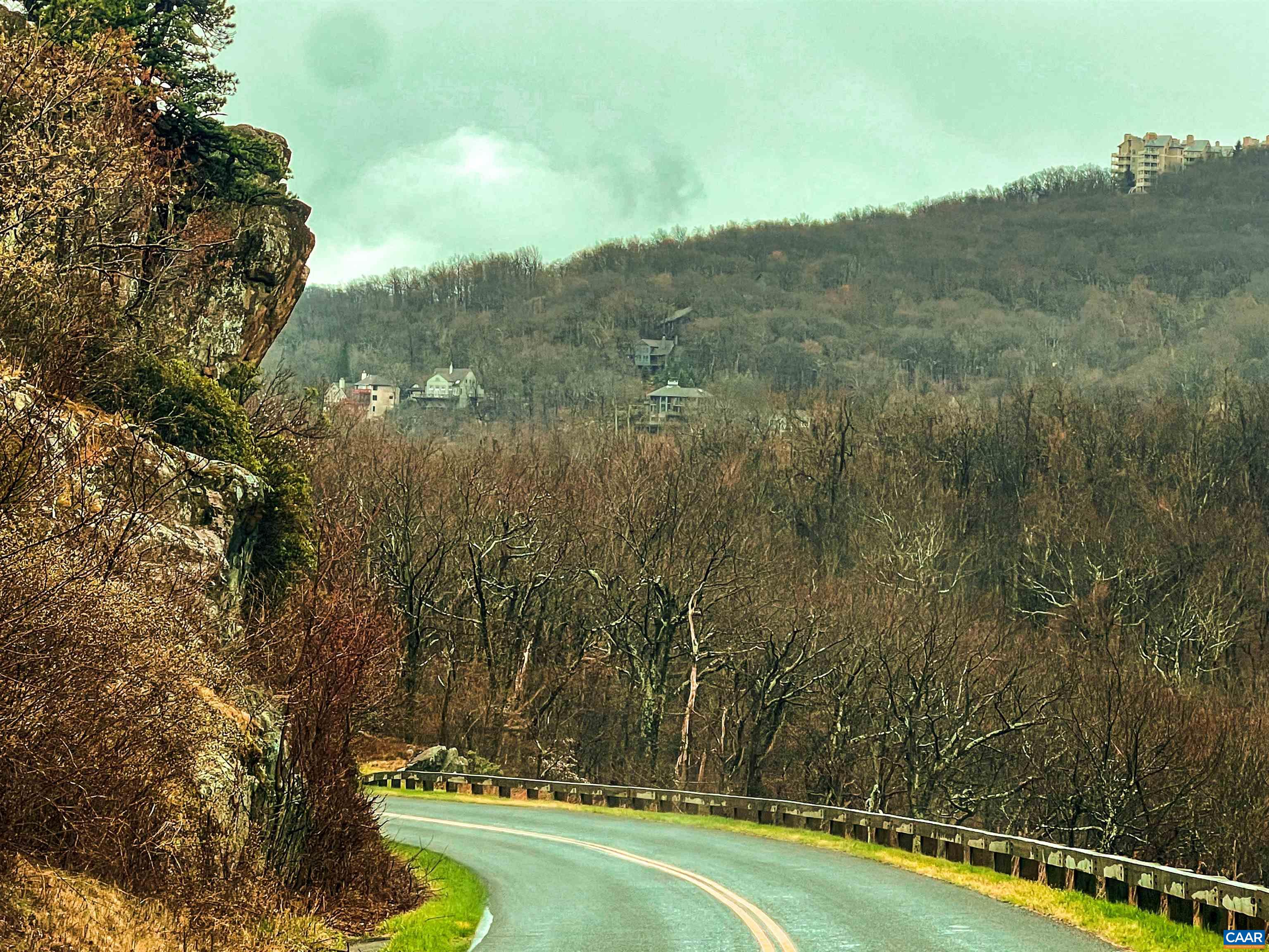 View the home from the historic Blue Ridge Parkway as you approach.