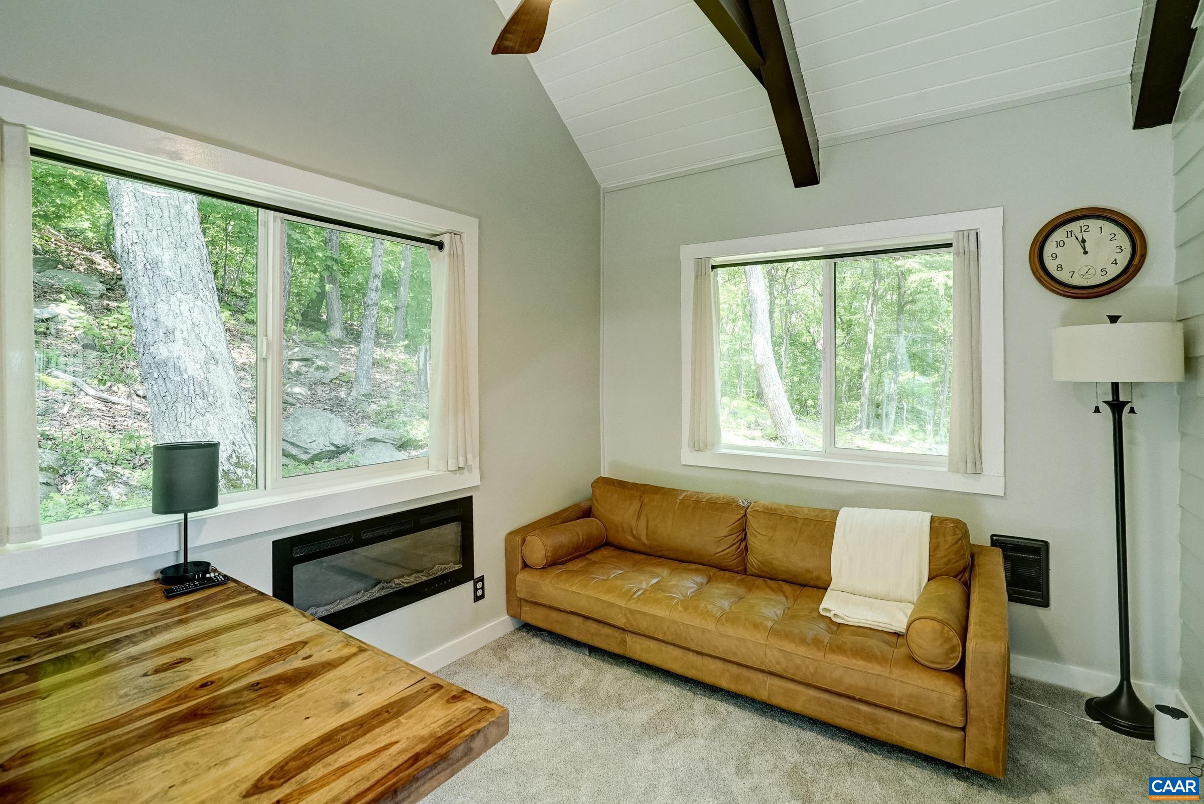 Home office/fifth bedroom on the main level.