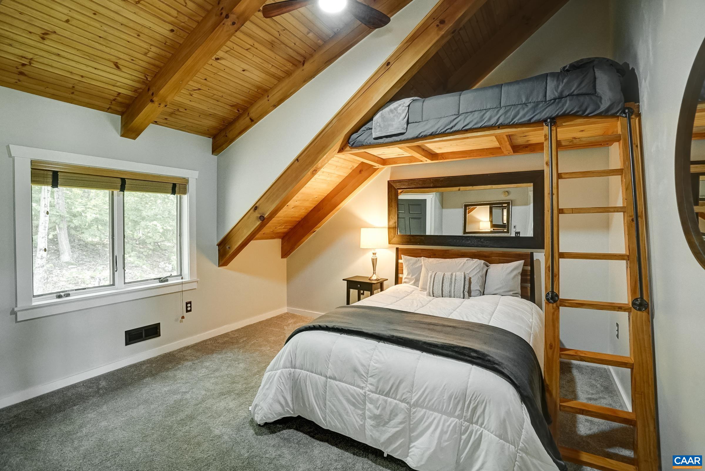 Bedroom 3 with loft bed.