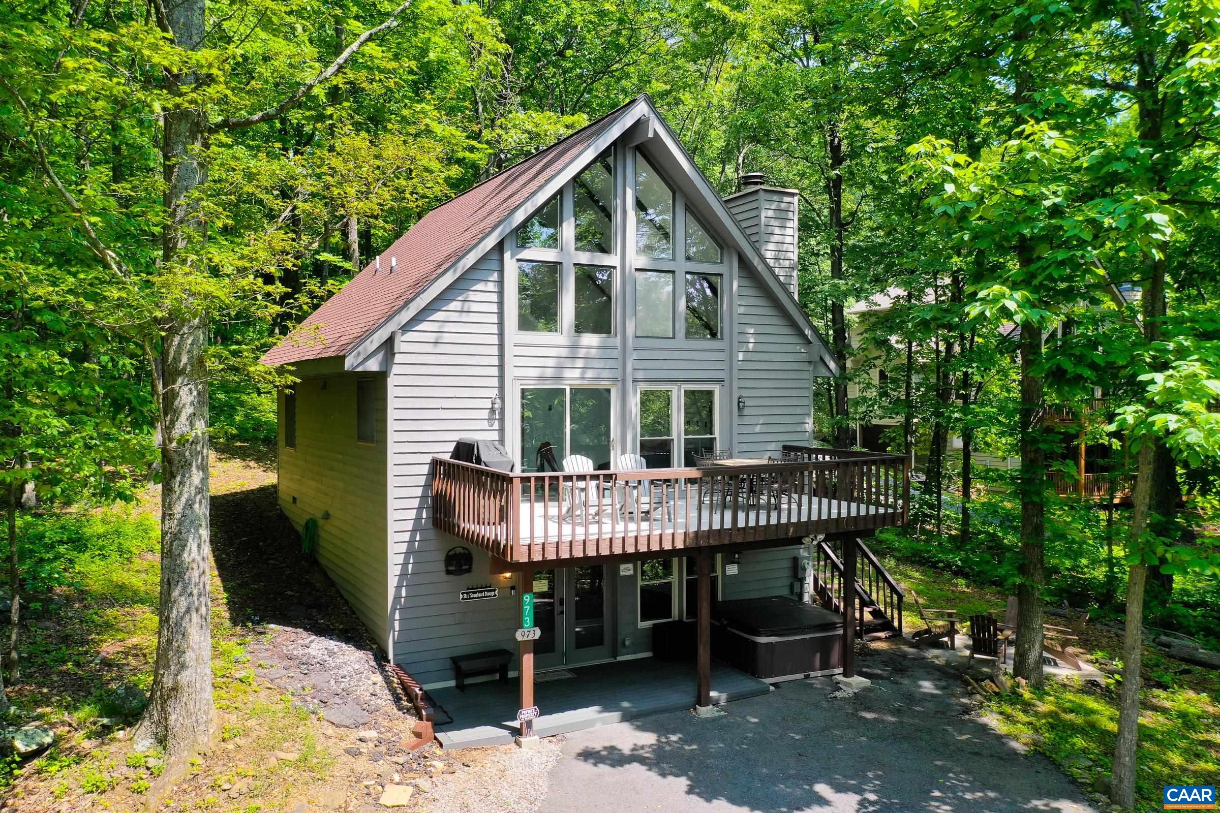Renovated Wintergreen Cabin is a great investment opportunity or second home!
