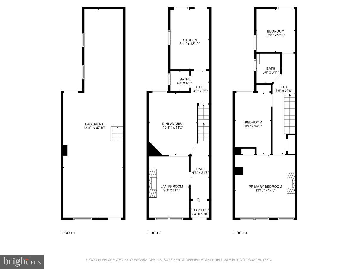 728 13TH ST SE, WASHINGTON, District Of Columbia 20003, 3 Bedrooms Bedrooms, ,1 BathroomBathrooms,Residential,For sale,728 13TH ST SE,DCDC2201504 MLS # DCDC2201504