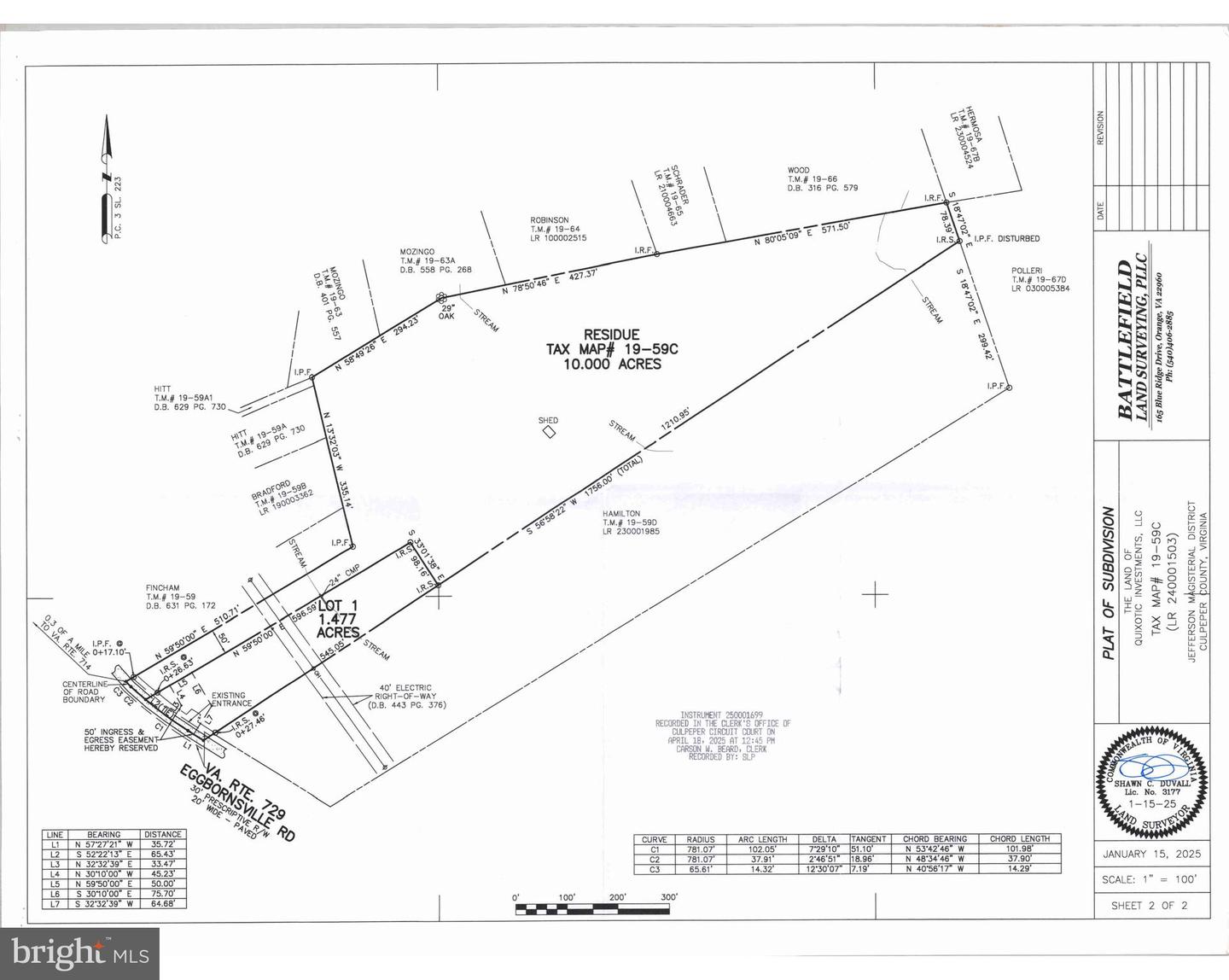 EGGBORNSVILLE, RIXEYVILLE, Virginia 22737, ,Land,For sale,EGGBORNSVILLE,VACU2010906 MLS # VACU2010906