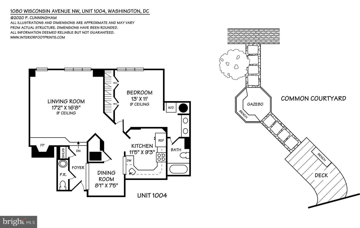 1080 WISCONSIN AVE NW #1004, WASHINGTON, District Of Columbia 20007, 1 Bedroom Bedrooms, ,1 BathroomBathrooms,Residential,For sale,1080 WISCONSIN AVE NW #1004,DCDC2207082 MLS # DCDC2207082