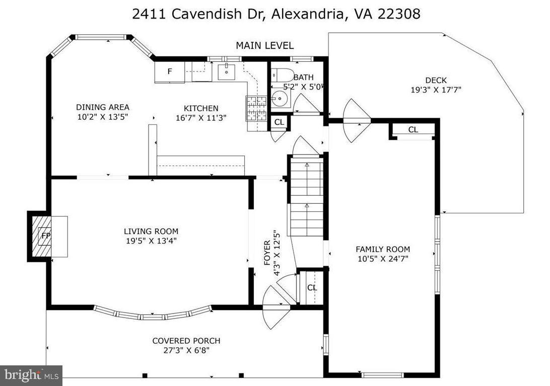 2411 CAVENDISH DR, ALEXANDRIA, Virginia 22308, 3 Bedrooms Bedrooms, ,2 BathroomsBathrooms,Residential,For sale,2411 CAVENDISH DR,VAFX2249508 MLS # VAFX2249508