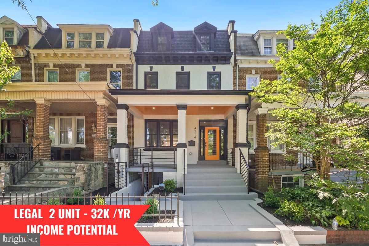 4214 14TH ST NW, WASHINGTON, District Of Columbia 20011, 5 Bedrooms Bedrooms, ,4 BathroomsBathrooms,Residential,For sale,4214 14TH ST NW,DCDC2206332 MLS # DCDC2206332