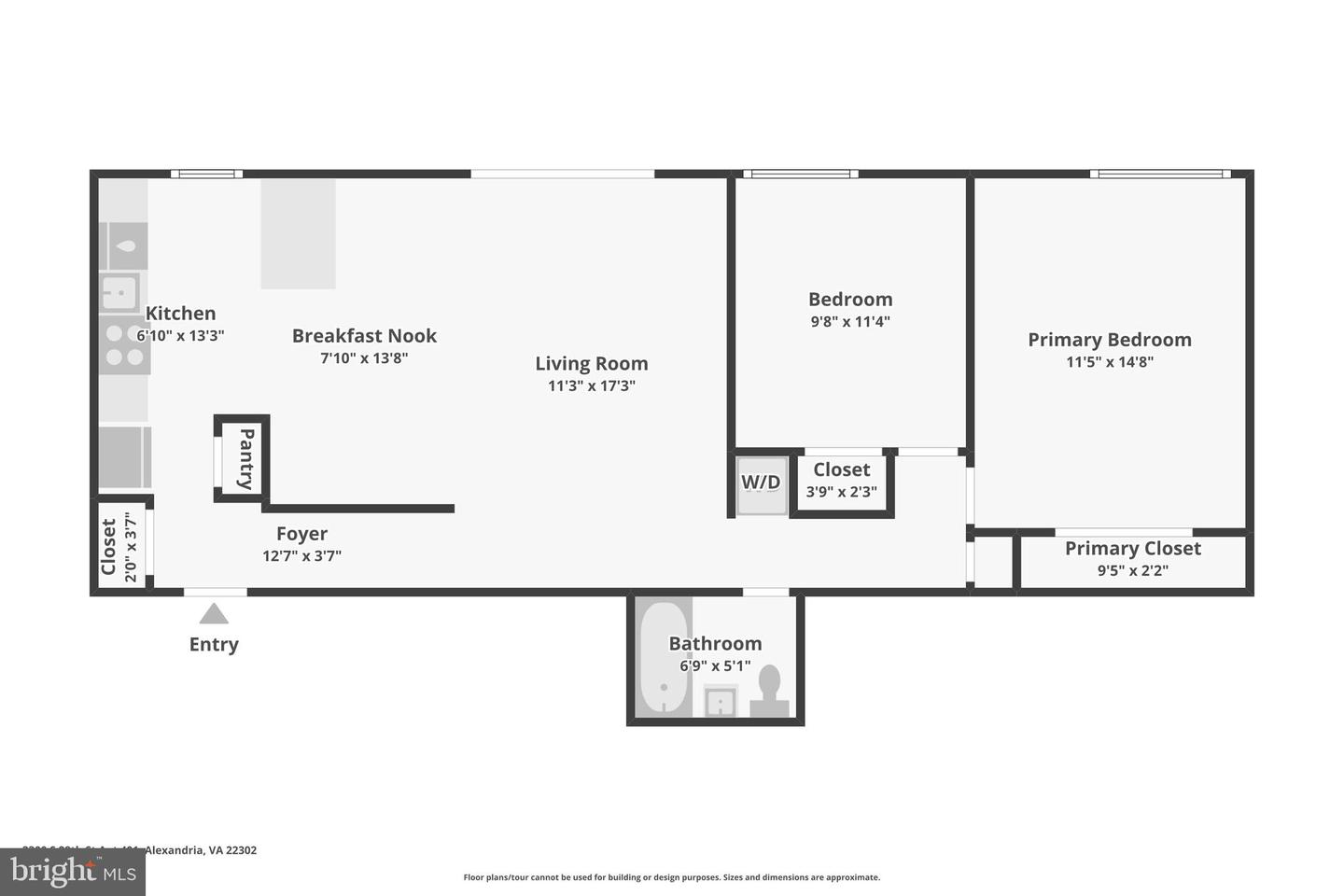 3300 S 28TH ST #403, ALEXANDRIA, Virginia 22302, 2 Bedrooms Bedrooms, ,1 BathroomBathrooms,Residential,For sale,3300 S 28TH ST #403,VAAX2046730 MLS # VAAX2046730