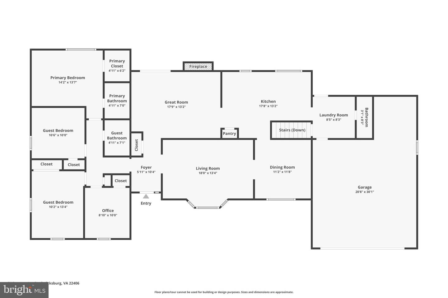 64 PANNERS LN, FREDERICKSBURG, Virginia 22406, 4 Bedrooms Bedrooms, ,2 BathroomsBathrooms,Residential,For sale,64 PANNERS LN,VAST2040300 MLS # VAST2040300