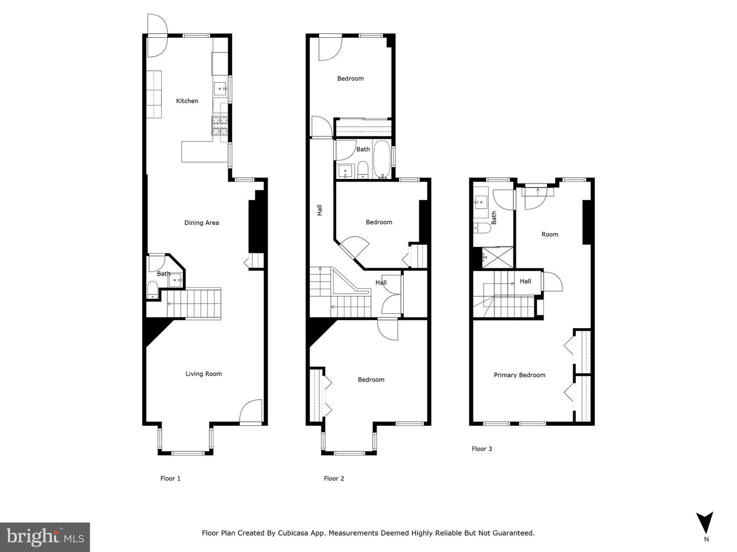 64 V ST NW, WASHINGTON, District Of Columbia 20001, 6 Bedrooms Bedrooms, ,3 BathroomsBathrooms,Residential,For sale,64 V ST NW,DCDC2208156 MLS # DCDC2208156