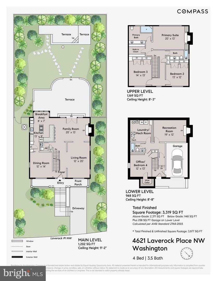 4621 LAVEROCK PL NW, WASHINGTON, District Of Columbia 20007, 4 Bedrooms Bedrooms, ,2 BathroomsBathrooms,Residential,For sale,4621 LAVEROCK PL NW,DCDC2208550 MLS # DCDC2208550