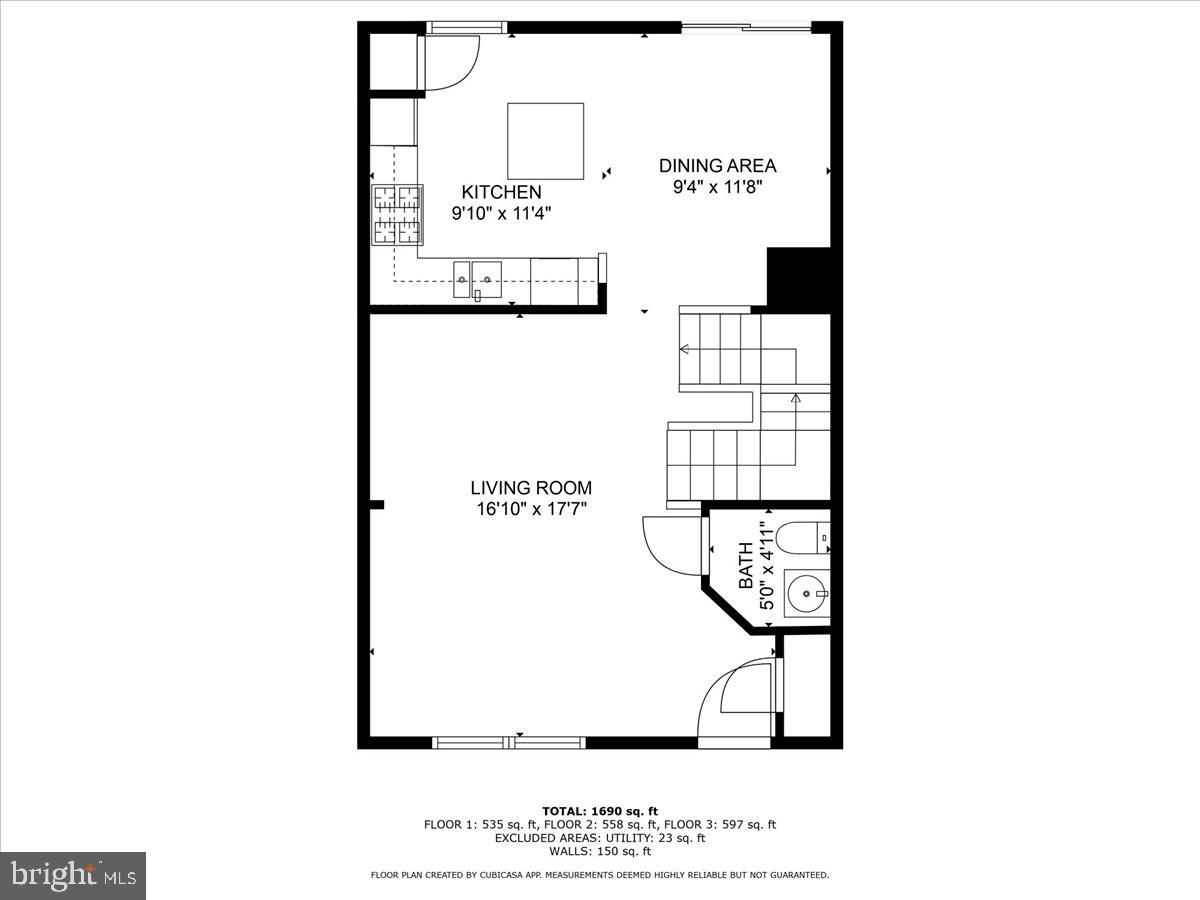 14344 PAPILION WAY, CENTREVILLE, Virginia 20121, 3 Bedrooms Bedrooms, ,2 BathroomsBathrooms,Residential,For sale,14344 PAPILION WAY,VAFX2252834 MLS # VAFX2252834