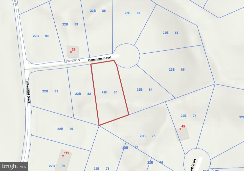 LOT 83 - COMMONS CT, MONTROSS, Virginia 22520, ,Land,For sale,LOT 83 - COMMONS CT,VAWE2009224 MLS # VAWE2009224