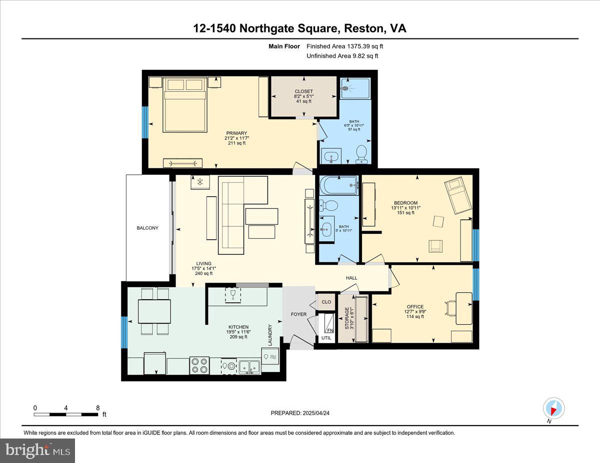 1540 NORTHGATE SQ #1540-12C, RESTON, Virginia 20190, 3 Bedrooms Bedrooms, ,2 BathroomsBathrooms,Residential,For sale,1540 NORTHGATE SQ #1540-12C,VAFX2236342 MLS # VAFX2236342