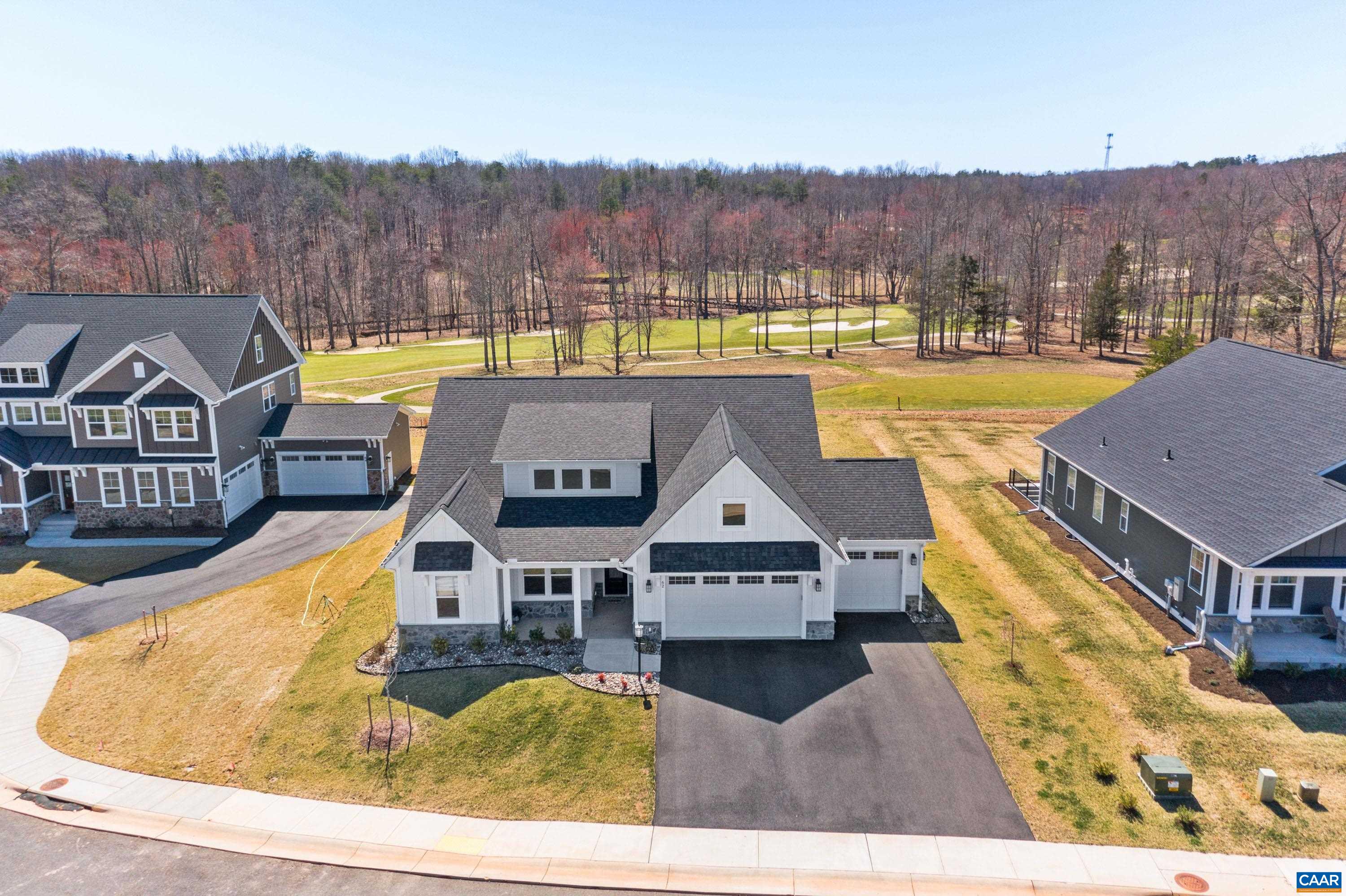 Located on Fairway #3, with an upgraded lot that is large and mostly flat.  Stunning views of the golf course just beyond the yard.