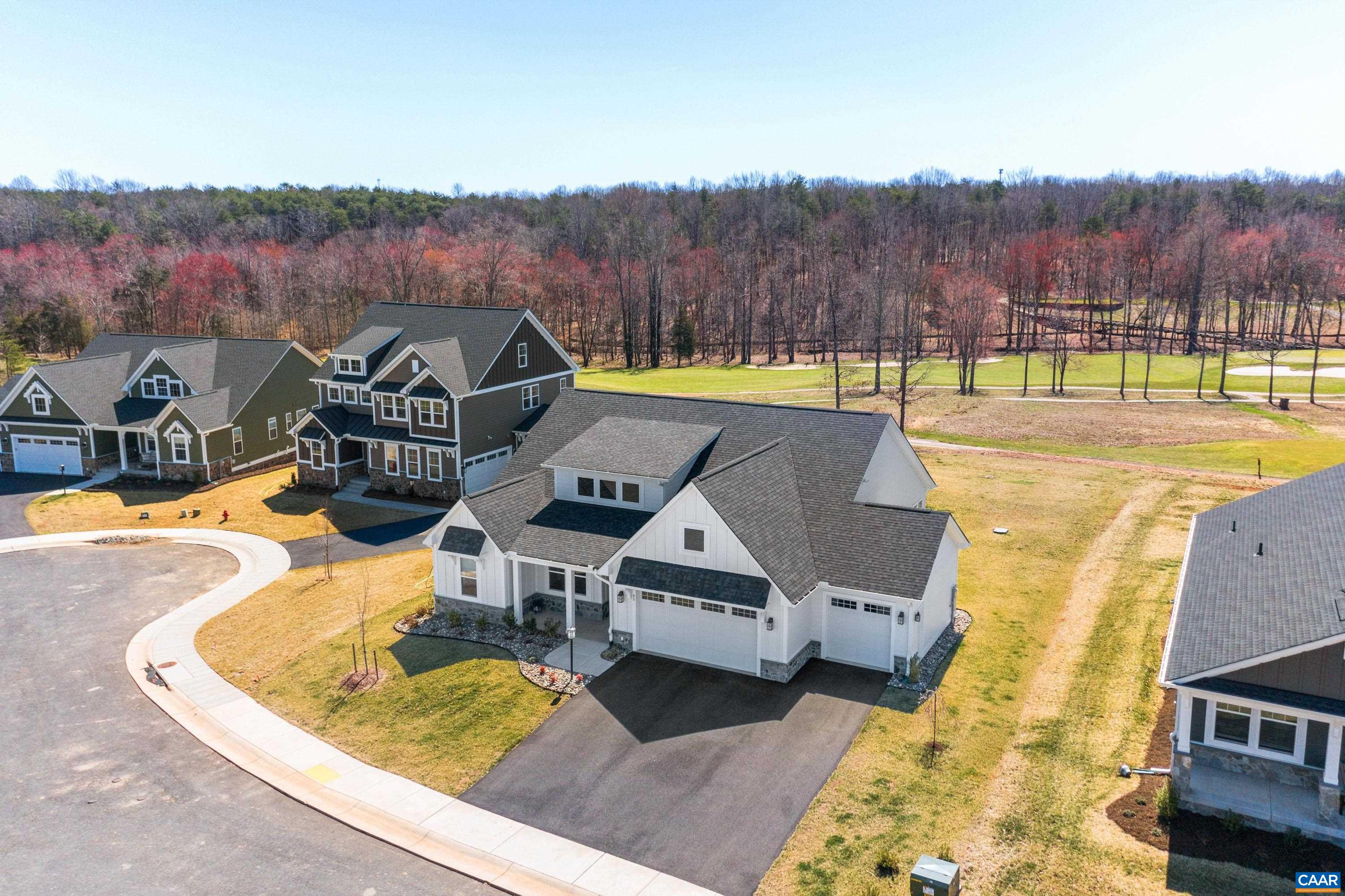 This property is located at the cul-de-sac and on the golf course.