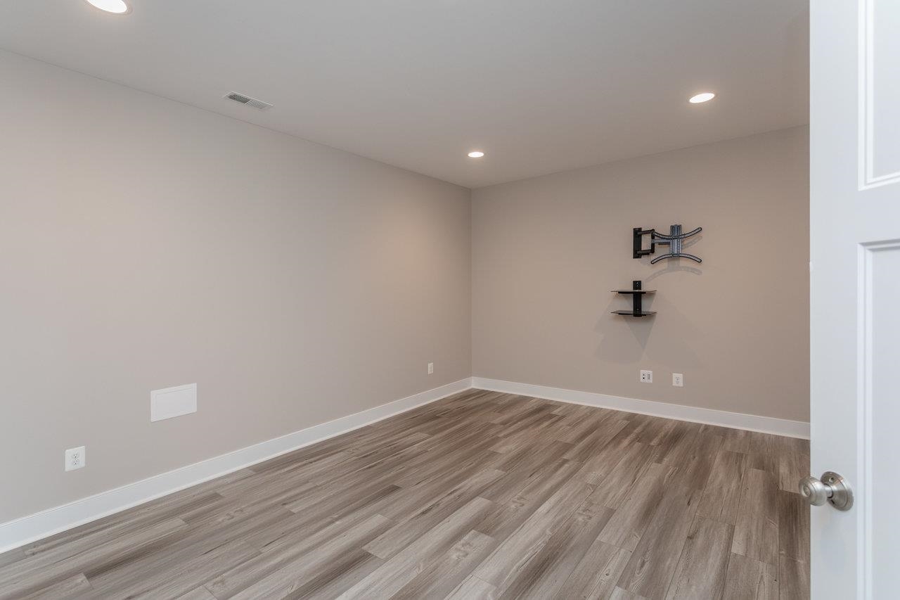 If you want a great exercise room, this is perfect. Or if you just want a great place to kick back and watch movies this is also the place!