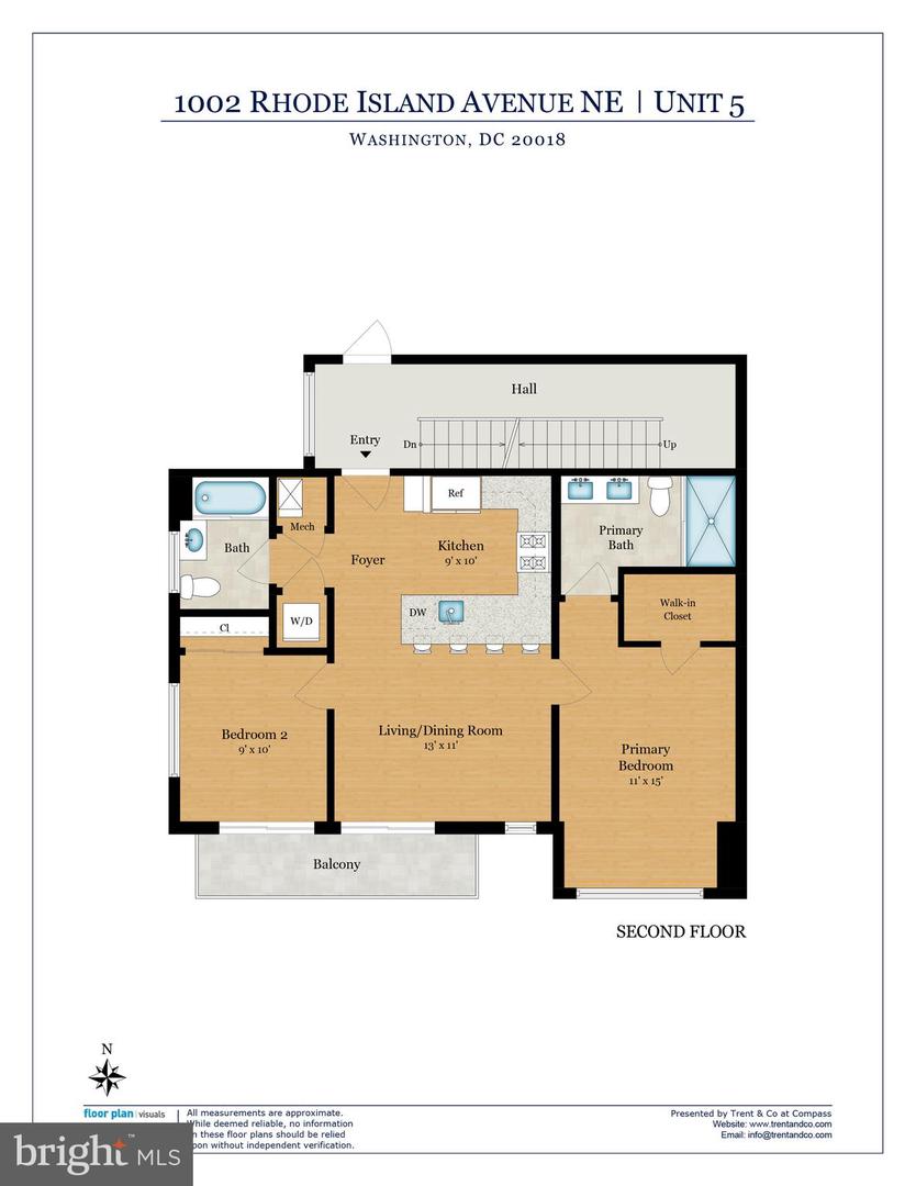 1002 RHODE ISLAND AVE NE #T3, WASHINGTON, District Of Columbia 20018, 2 Bedrooms Bedrooms, ,2 BathroomsBathrooms,Residential,For sale,1002 RHODE ISLAND AVE NE #T3,DCDC2208216 MLS # DCDC2208216