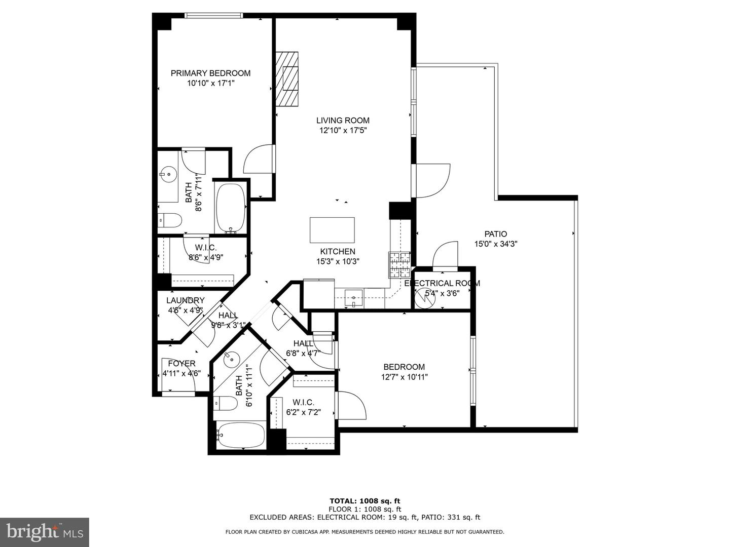 1441 RHODE ISLAND AVE NW #M01, WASHINGTON, District Of Columbia 20005, 2 Bedrooms Bedrooms, ,2 BathroomsBathrooms,Residential,For sale,1441 RHODE ISLAND AVE NW #M01,DCDC2208884 MLS # DCDC2208884