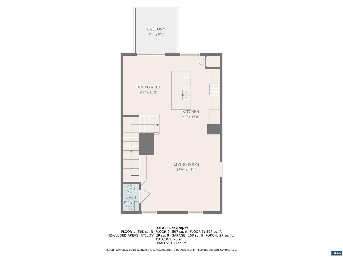 1543 DELPHI LN, CHARLOTTESVILLE, Virginia 22911, 3 Bedrooms Bedrooms, ,2 BathroomsBathrooms,Residential,For sale,1543 DELPHI LN,666461 MLS # 666461