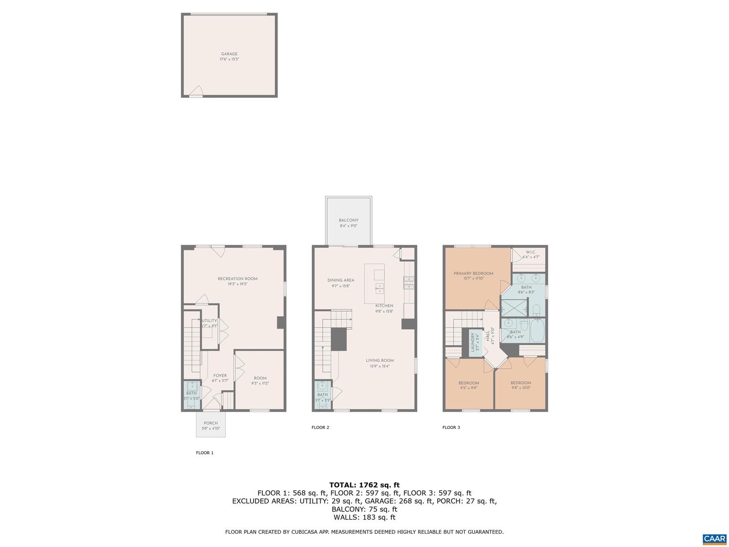 1543 DELPHI LN, CHARLOTTESVILLE, Virginia 22911, 3 Bedrooms Bedrooms, ,2 BathroomsBathrooms,Residential,For sale,1543 DELPHI LN,666461 MLS # 666461