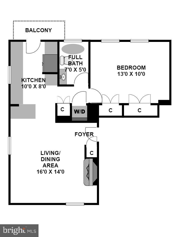 1305 E ABINGDON DR #3, ALEXANDRIA, Virginia 22314, 1 Bedroom Bedrooms, ,1 BathroomBathrooms,Residential,For sale,1305 E ABINGDON DR #3,VAAX2037656 MLS # VAAX2037656