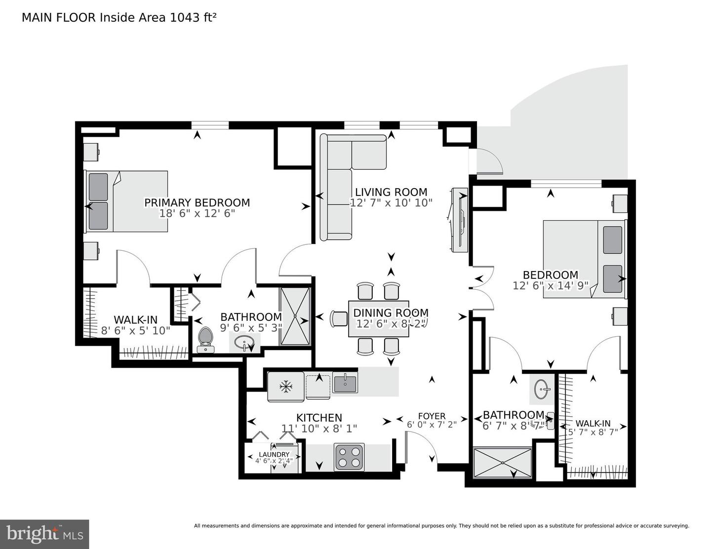 900 N TAYLOR ST #1416, ARLINGTON, Virginia 22203, 2 Bedrooms Bedrooms, ,2 BathroomsBathrooms,Residential,For sale,900 N TAYLOR ST #1416,VAAR2060158 MLS # VAAR2060158