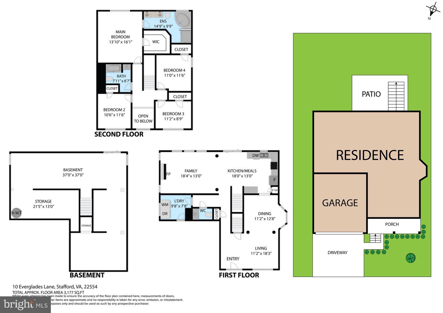 10 EVERGLADES LN, STAFFORD, Virginia 22554, 4 Bedrooms Bedrooms, ,2 BathroomsBathrooms,Residential,For sale,10 EVERGLADES LN,VAST2039232 MLS # VAST2039232