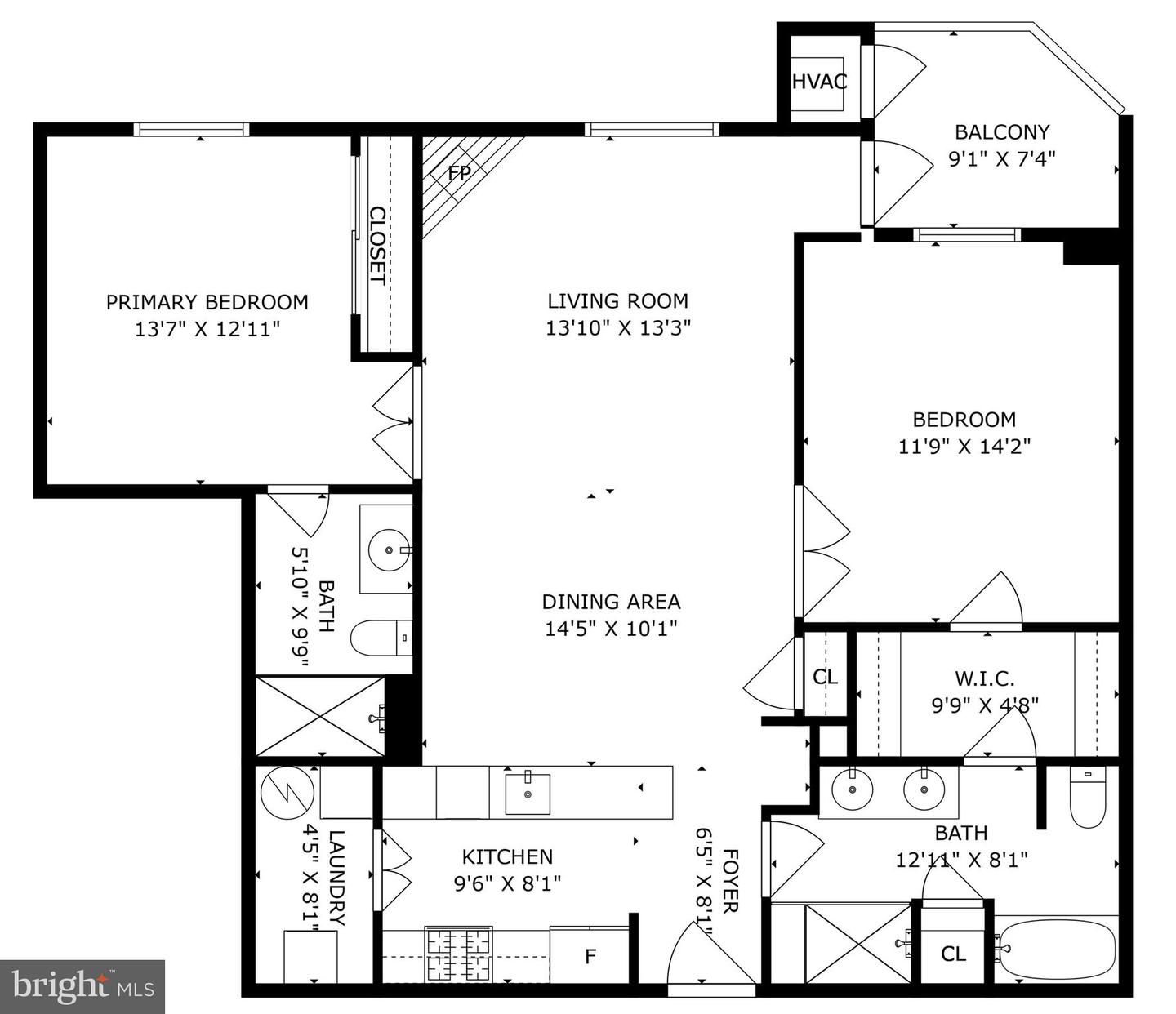 1276 N WAYNE ST #408, ARLINGTON, Virginia 22201, 2 Bedrooms Bedrooms, ,2 BathroomsBathrooms,Residential,For sale,1276 N WAYNE ST #408,VAAR2055362 MLS # VAAR2055362