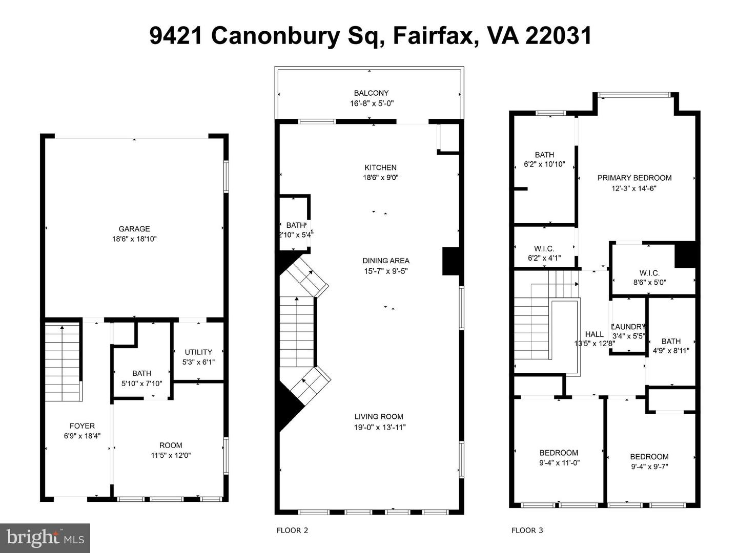 9421 CANONBURY SQ, FAIRFAX, Virginia 22031, 3 Bedrooms Bedrooms, ,3 BathroomsBathrooms,Residential,For sale,9421 CANONBURY SQ,VAFX2252876 MLS # VAFX2252876