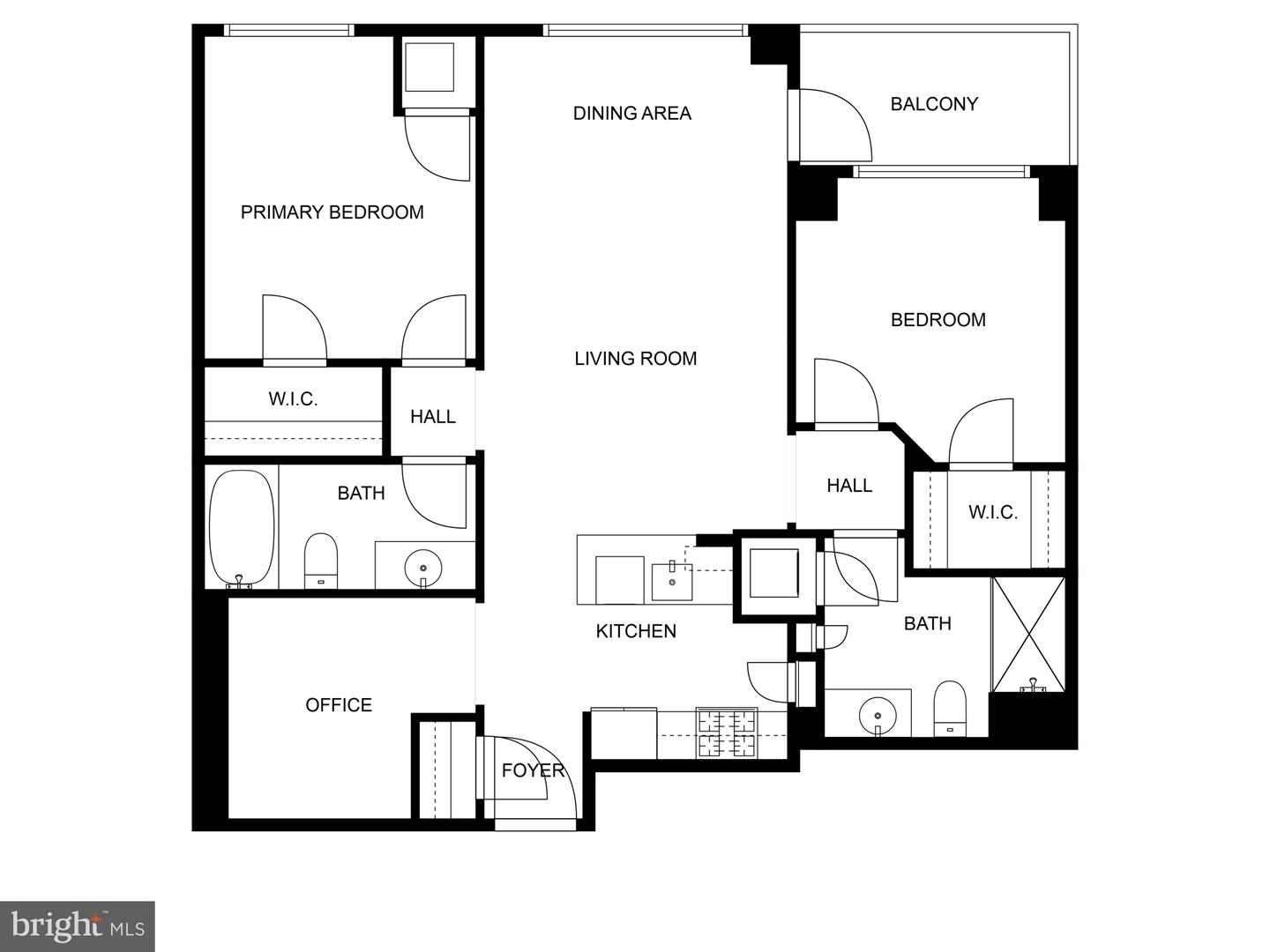 440 L ST NW #311, WASHINGTON, District Of Columbia 20001, 2 Bedrooms Bedrooms, ,2 BathroomsBathrooms,Residential,For sale,440 L ST NW #311,DCDC2209714 MLS # DCDC2209714