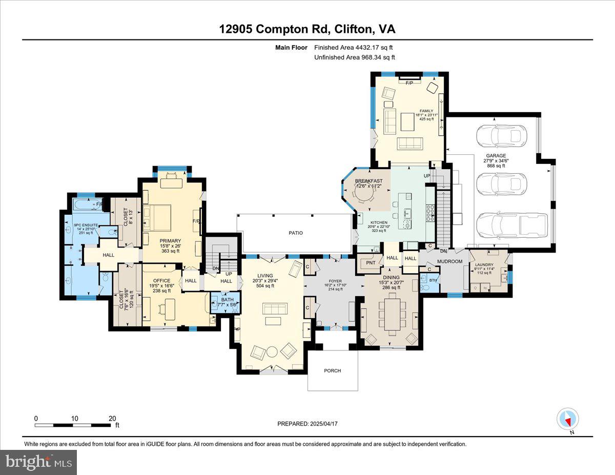 12905 COMPTON RD, CLIFTON, Virginia 20124, 6 Bedrooms Bedrooms, ,8 BathroomsBathrooms,Residential,For sale,12905 COMPTON RD,VAFX2235338 MLS # VAFX2235338