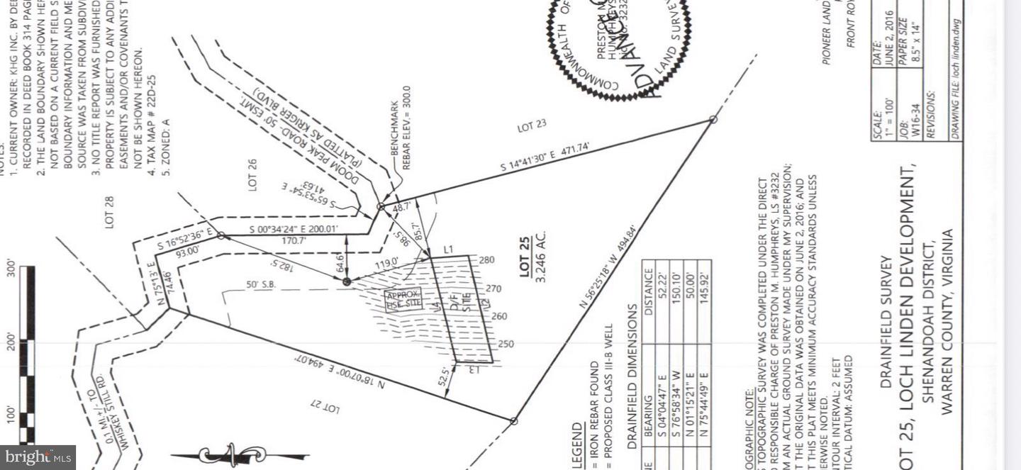 LOT 25 DOOM PEAK RD, LINDEN, Virginia 22642, ,Land,For sale,LOT 25 DOOM PEAK RD,VAWR2011672 MLS # VAWR2011672