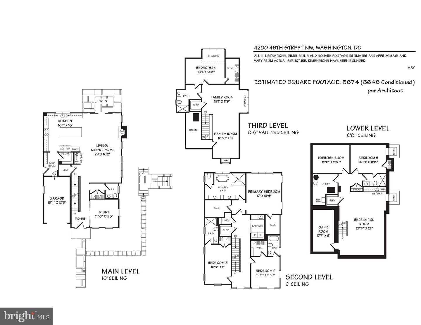 4200 49TH ST NW, WASHINGTON, District Of Columbia 20016, 5 Bedrooms Bedrooms, ,5 BathroomsBathrooms,Residential,For sale,4200 49TH ST NW,DCDC2201832 MLS # DCDC2201832