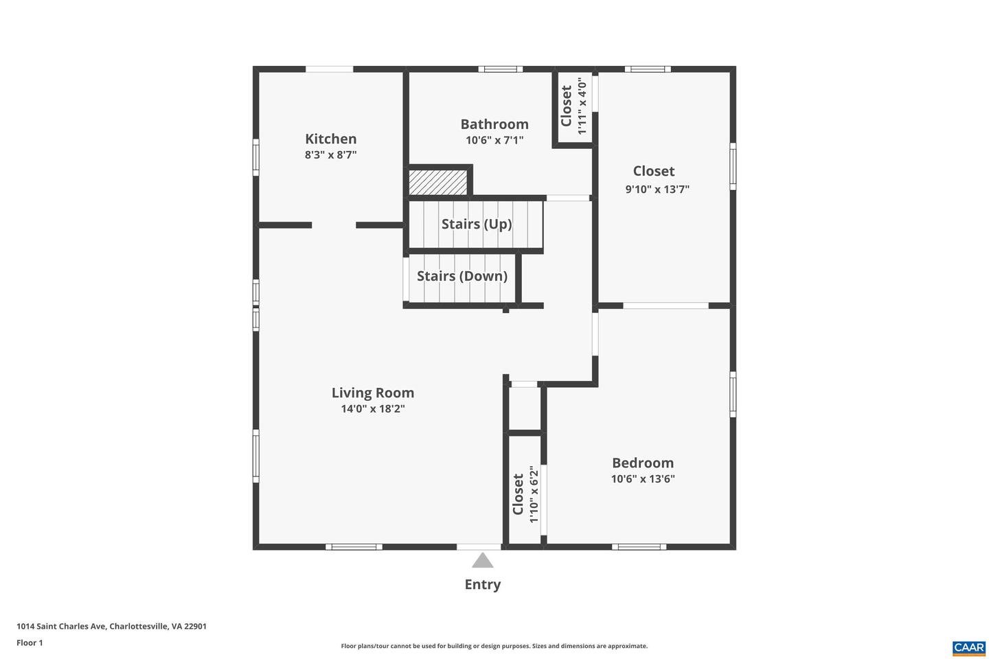 1014 SAINT CHARLES AVE, CHARLOTTESVILLE, Virginia 22901, 4 Bedrooms Bedrooms, ,2 BathroomsBathrooms,Residential,For sale,1014 SAINT CHARLES AVE,666621 MLS # 666621