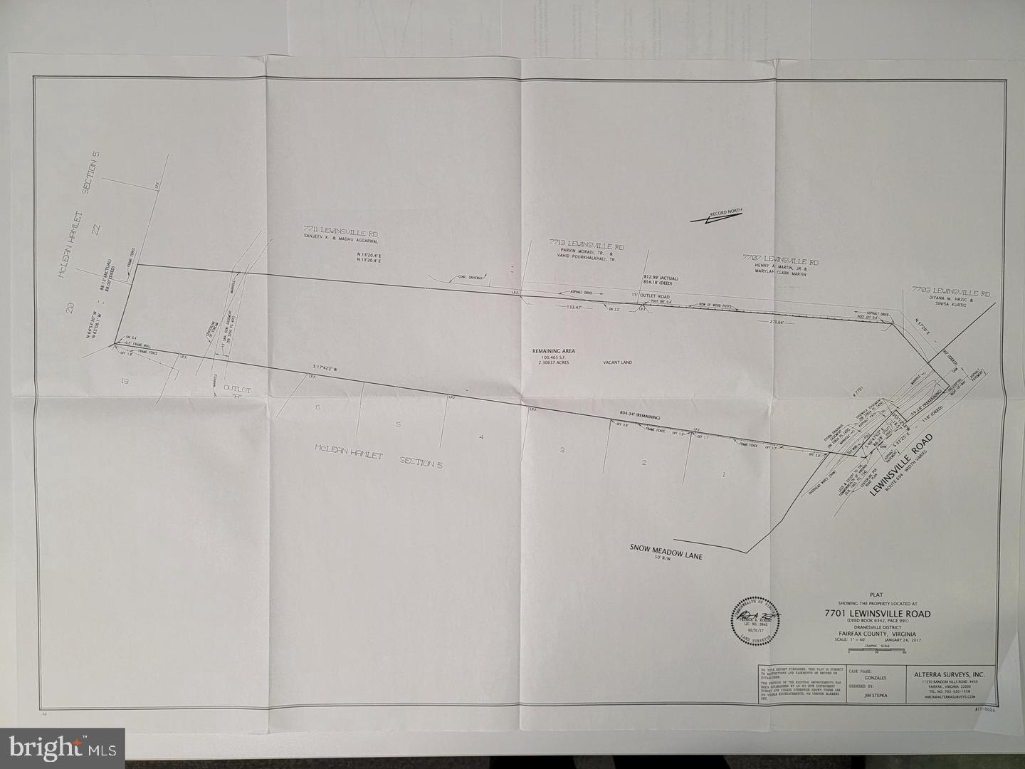 7701 LEWINSVILLE RD, MCLEAN, Virginia 22102, ,Land,For sale,7701 LEWINSVILLE RD,VAFX2253496 MLS # VAFX2253496