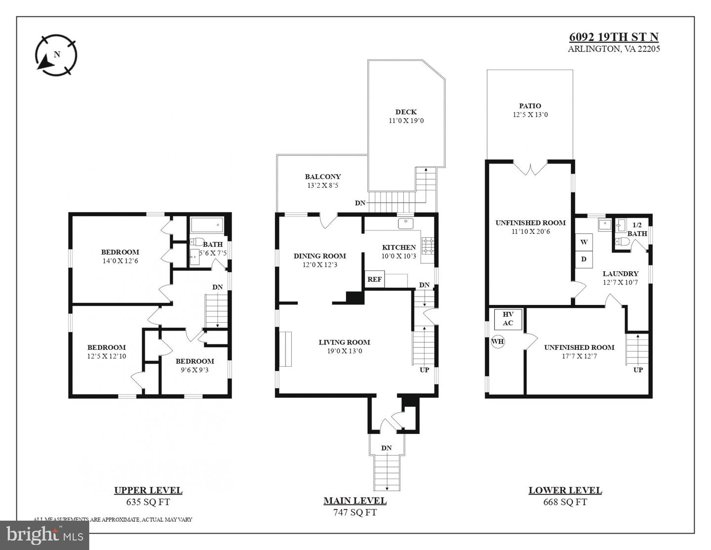 6012 19TH ST N, ARLINGTON, Virginia 22205, 3 Bedrooms Bedrooms, ,1 BathroomBathrooms,Residential,For sale,6012 19TH ST N,VAAR2054684 MLS # VAAR2054684