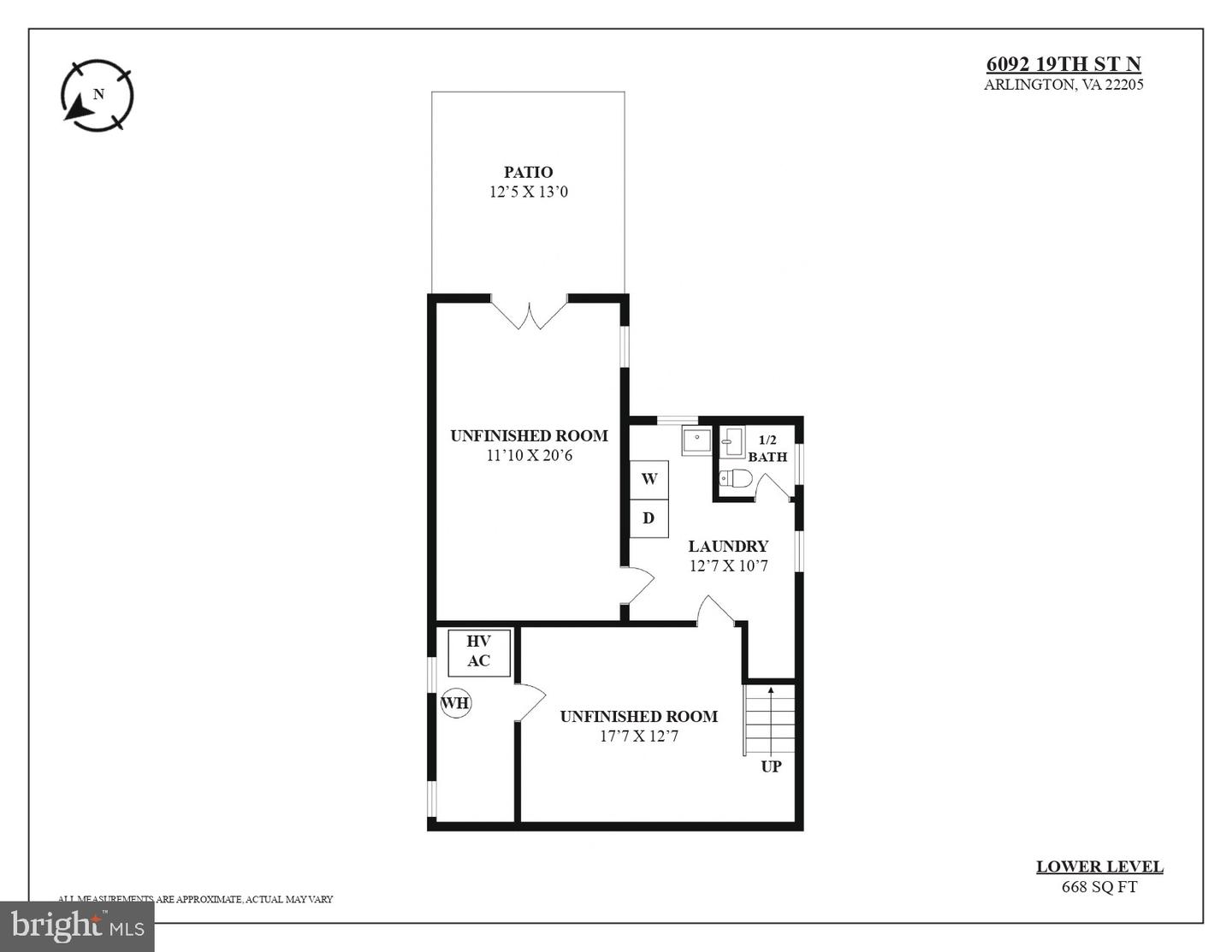 6012 19TH ST N, ARLINGTON, Virginia 22205, 3 Bedrooms Bedrooms, ,1 BathroomBathrooms,Residential,For sale,6012 19TH ST N,VAAR2054684 MLS # VAAR2054684