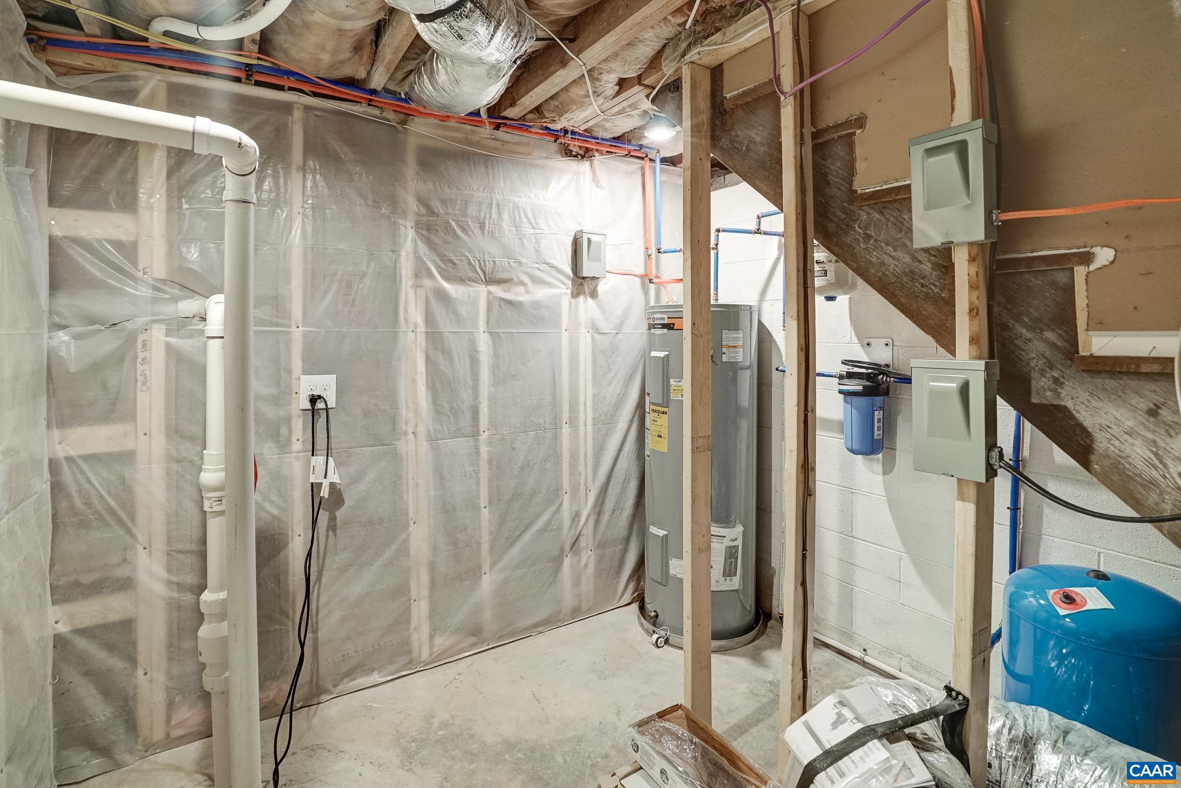 Utility room all new mechanicals