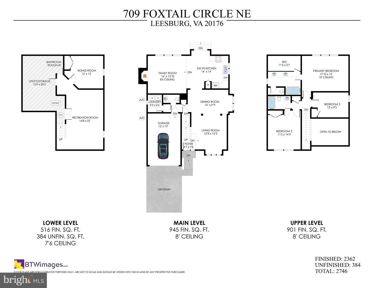 709 FOXTAIL CIR NE, LEESBURG, Virginia 20176, 3 Bedrooms Bedrooms, ,2 BathroomsBathrooms,Residential,For sale,709 FOXTAIL CIR NE,VALO2098402 MLS # VALO2098402