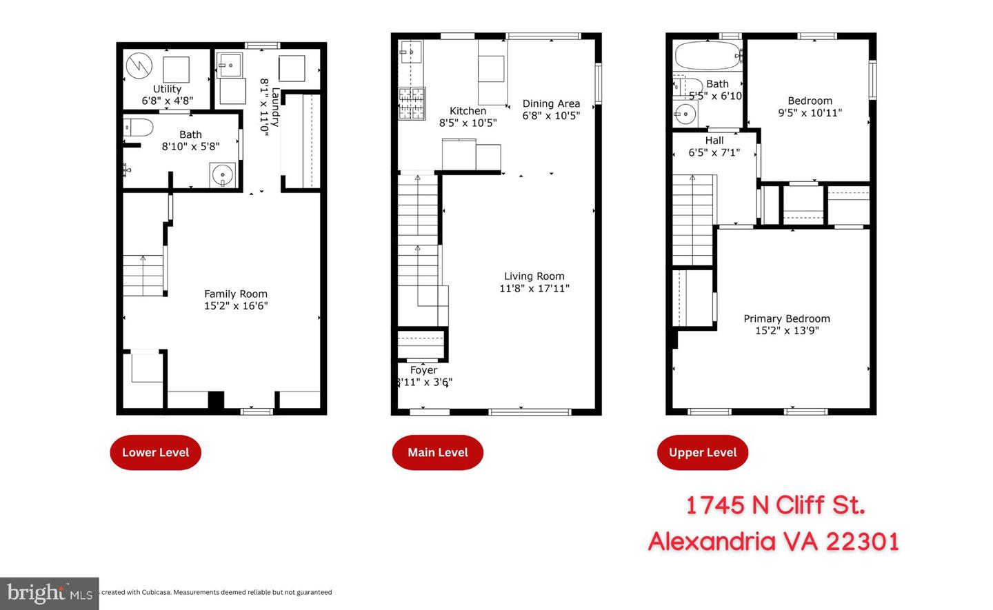 1745 N CLIFF ST N, ALEXANDRIA, Virginia 22301, 2 Bedrooms Bedrooms, ,2 BathroomsBathrooms,Residential,For sale,1745 N CLIFF ST N,VAAX2046426 MLS # VAAX2046426