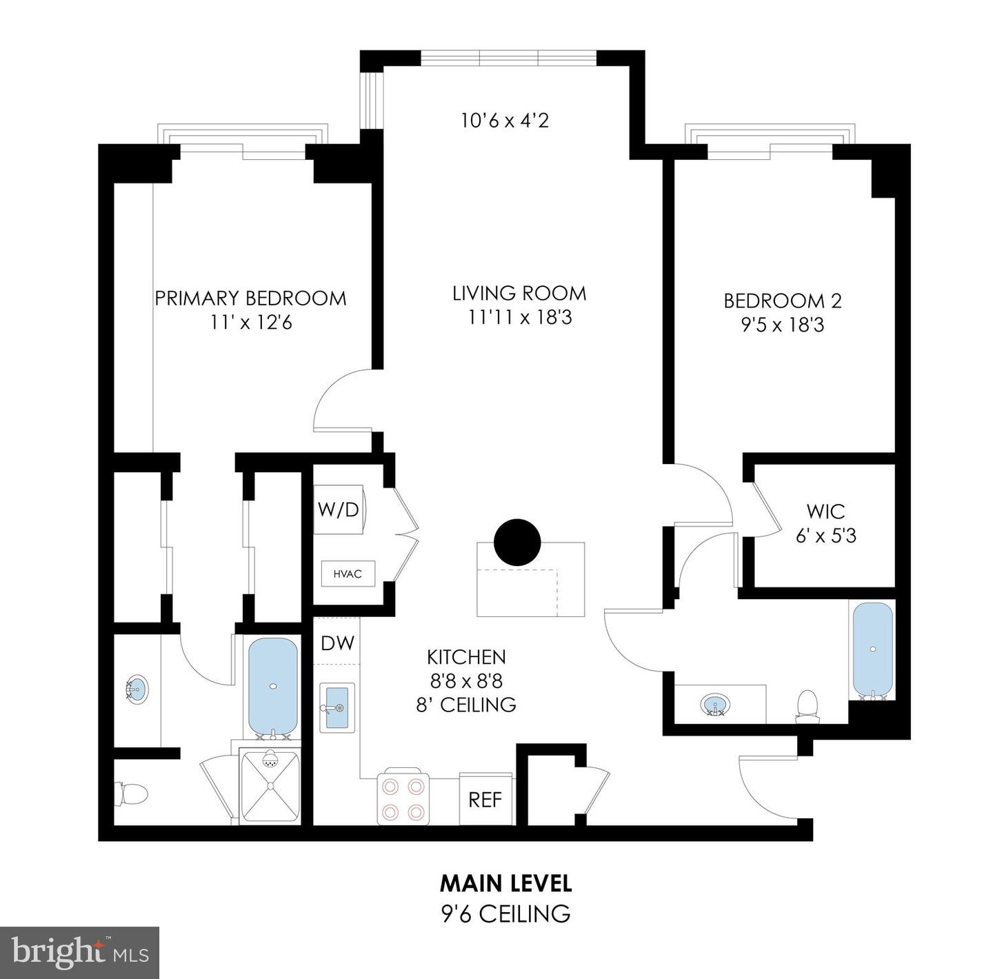 2120 VERMONT AVE NW #208, WASHINGTON, District Of Columbia 20001, 2 Bedrooms Bedrooms, ,2 BathroomsBathrooms,Residential,For sale,2120 VERMONT AVE NW #208,DCDC2210006 MLS # DCDC2210006
