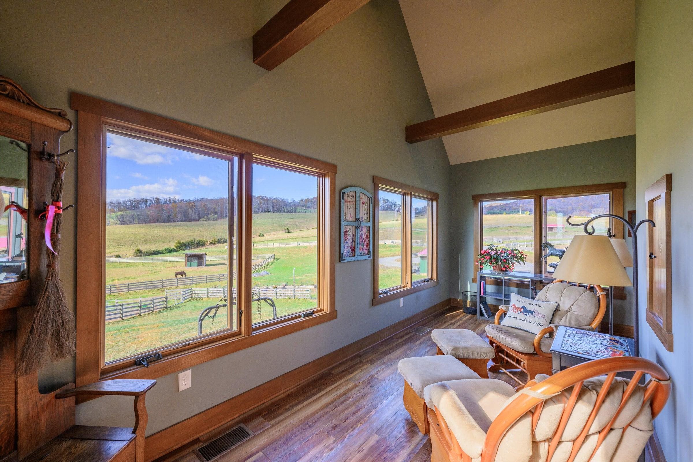 Your favorite room for relaxation will be the sunroom.