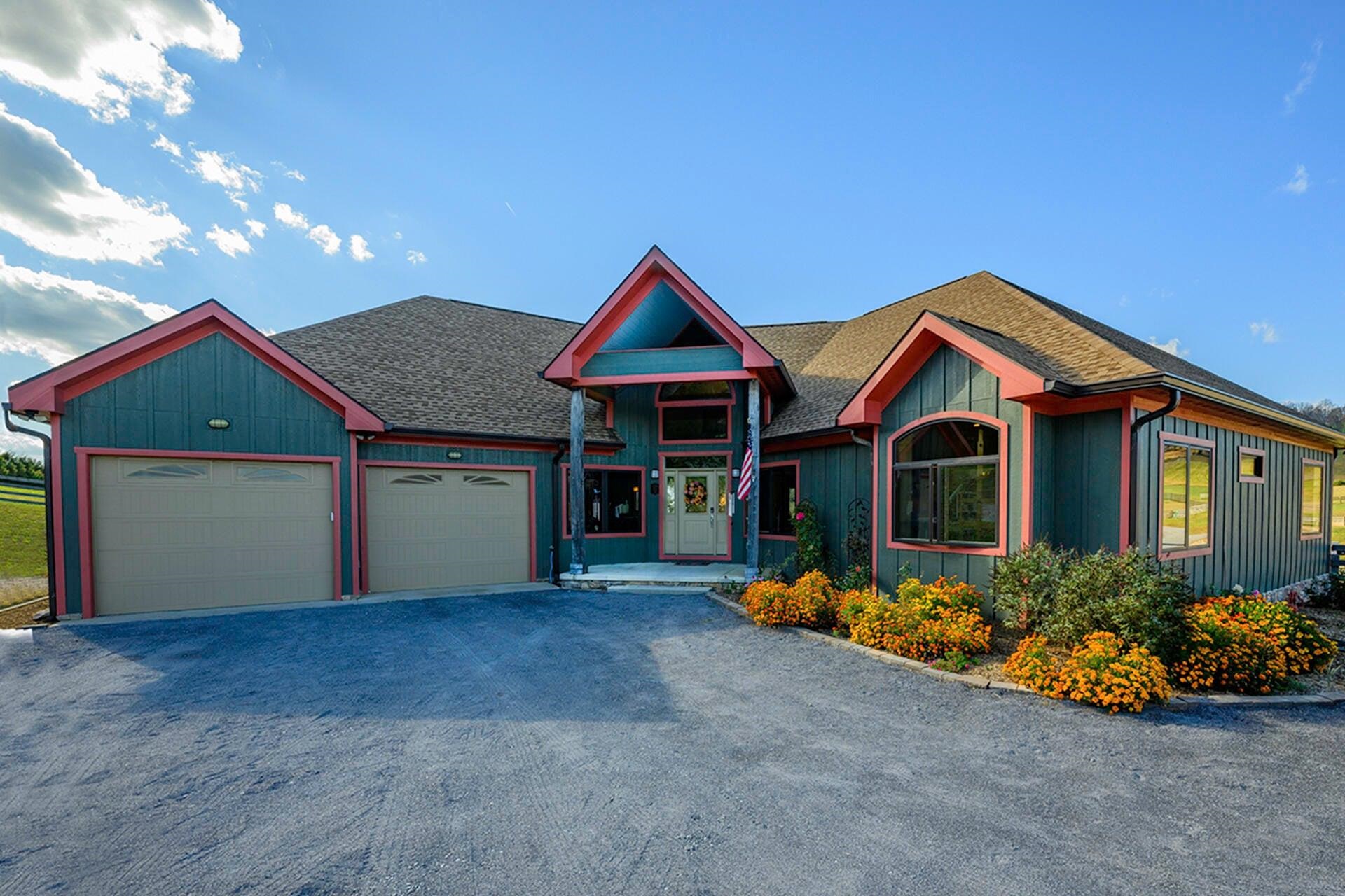 The home, itself, is another work of art!