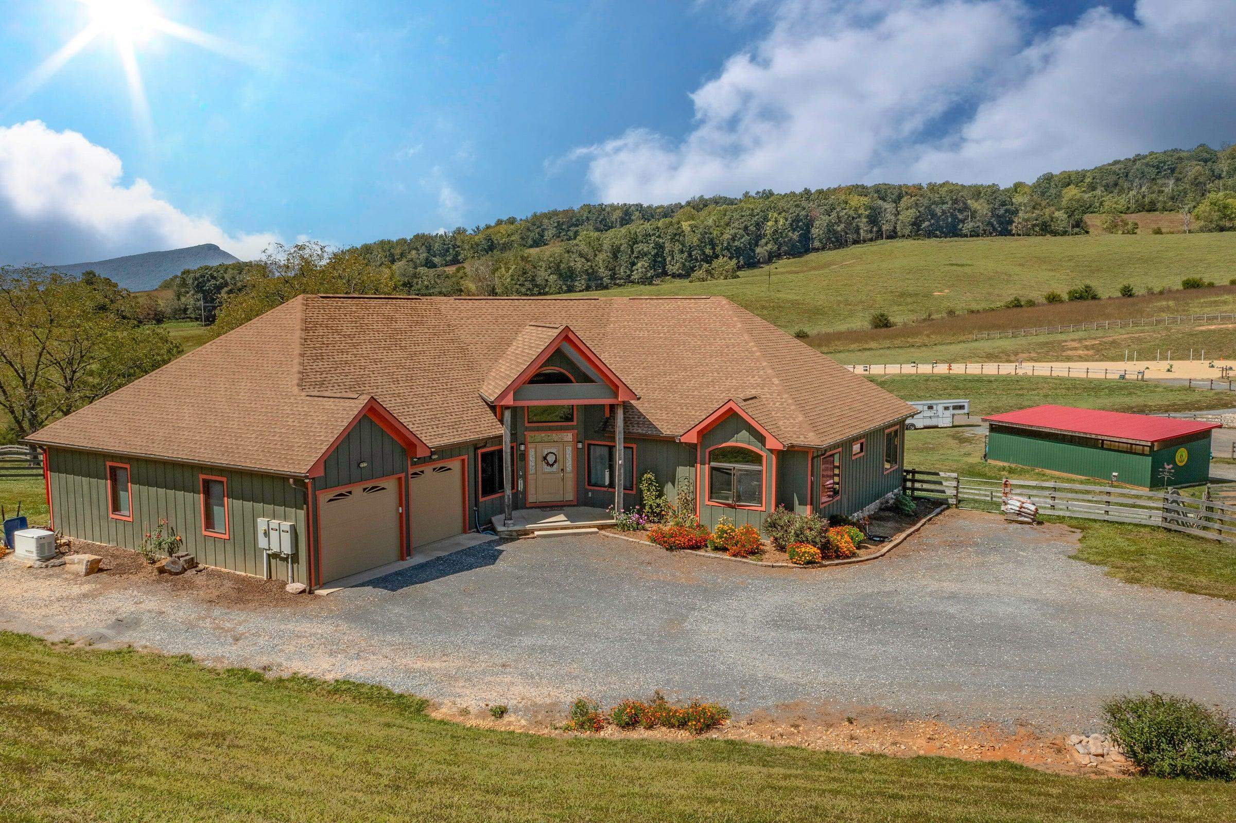 The sellers’ purpose in creating this stunning environment was to “gain maximum enjoyment of the property and our horses”.
