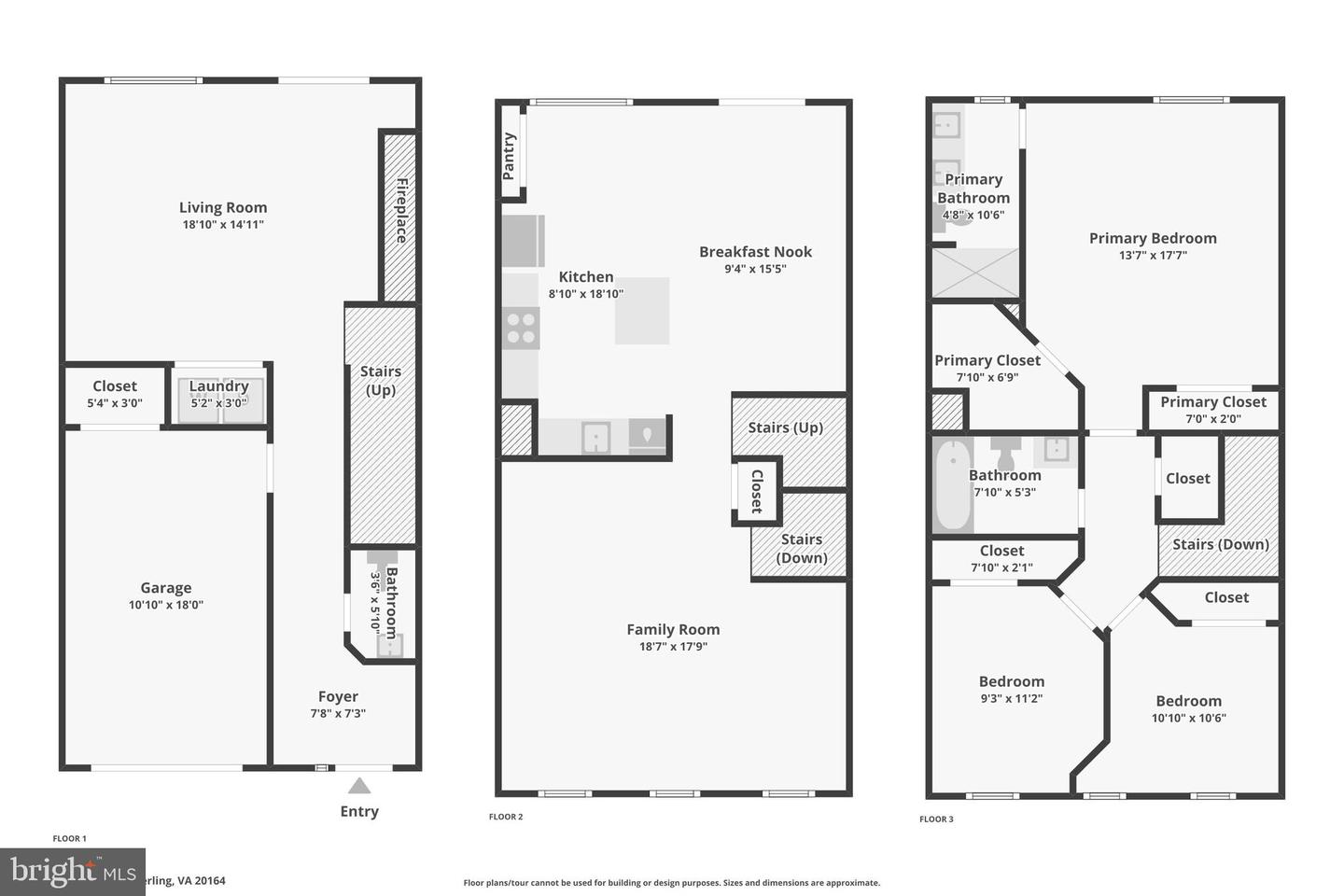 45507 TRAIL RUN TER, STERLING, Virginia 20164, 3 Bedrooms Bedrooms, ,2 BathroomsBathrooms,Residential,For sale,45507 TRAIL RUN TER,VALO2097666 MLS # VALO2097666