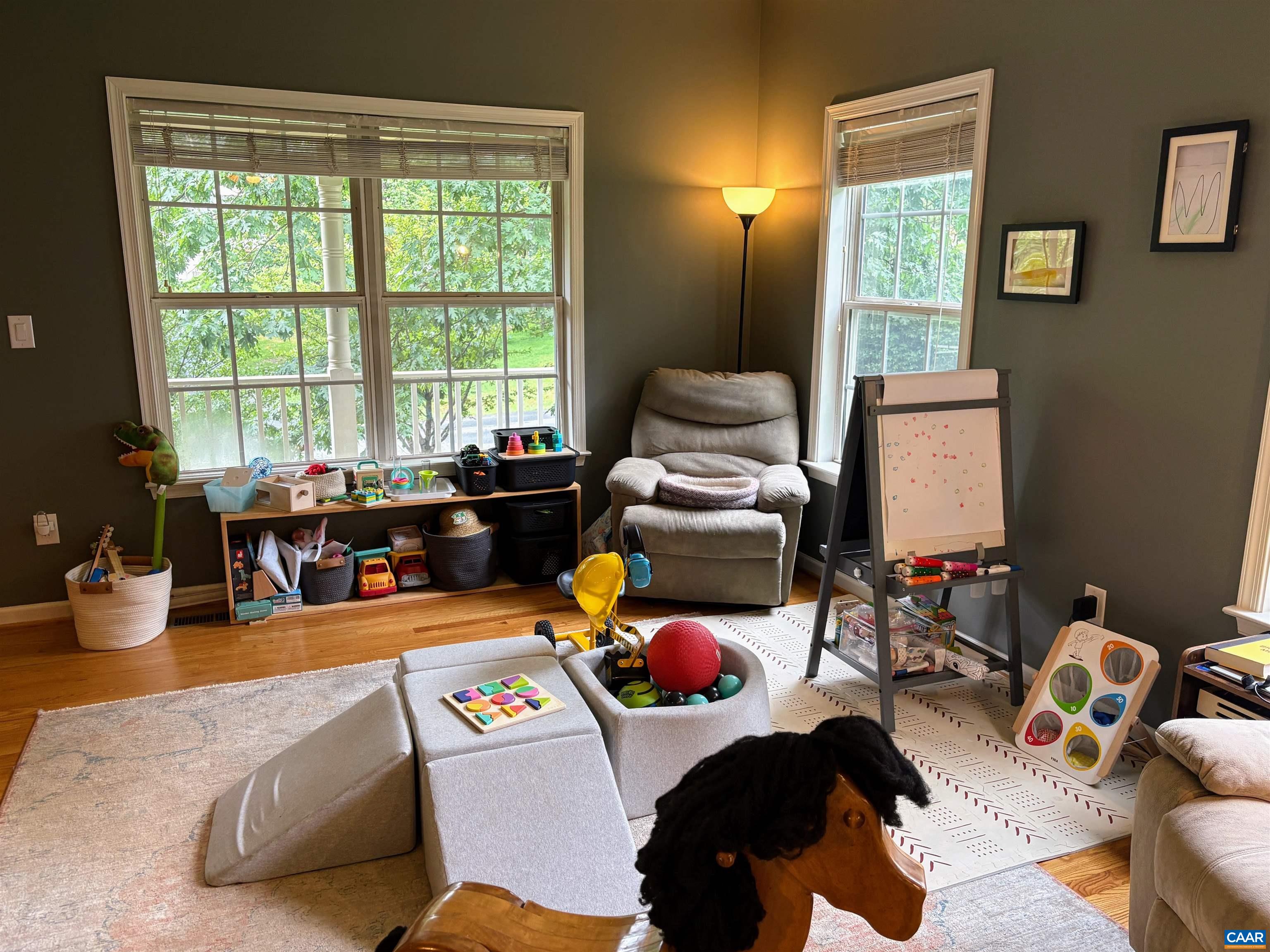 Currently used as playroom